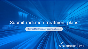 Submit radiation therapy treatment plans